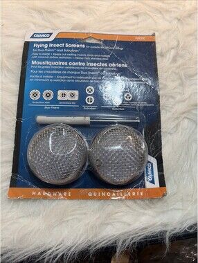 Camco Flying Insect Screens FUR200 for RV Furnace Vents
